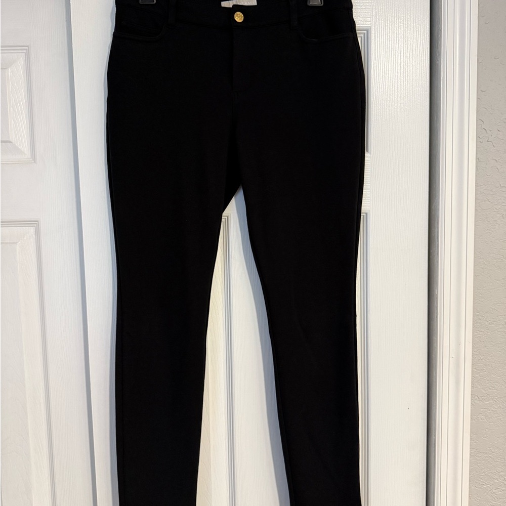 Michael Kors Black Pants with Gold Accent
